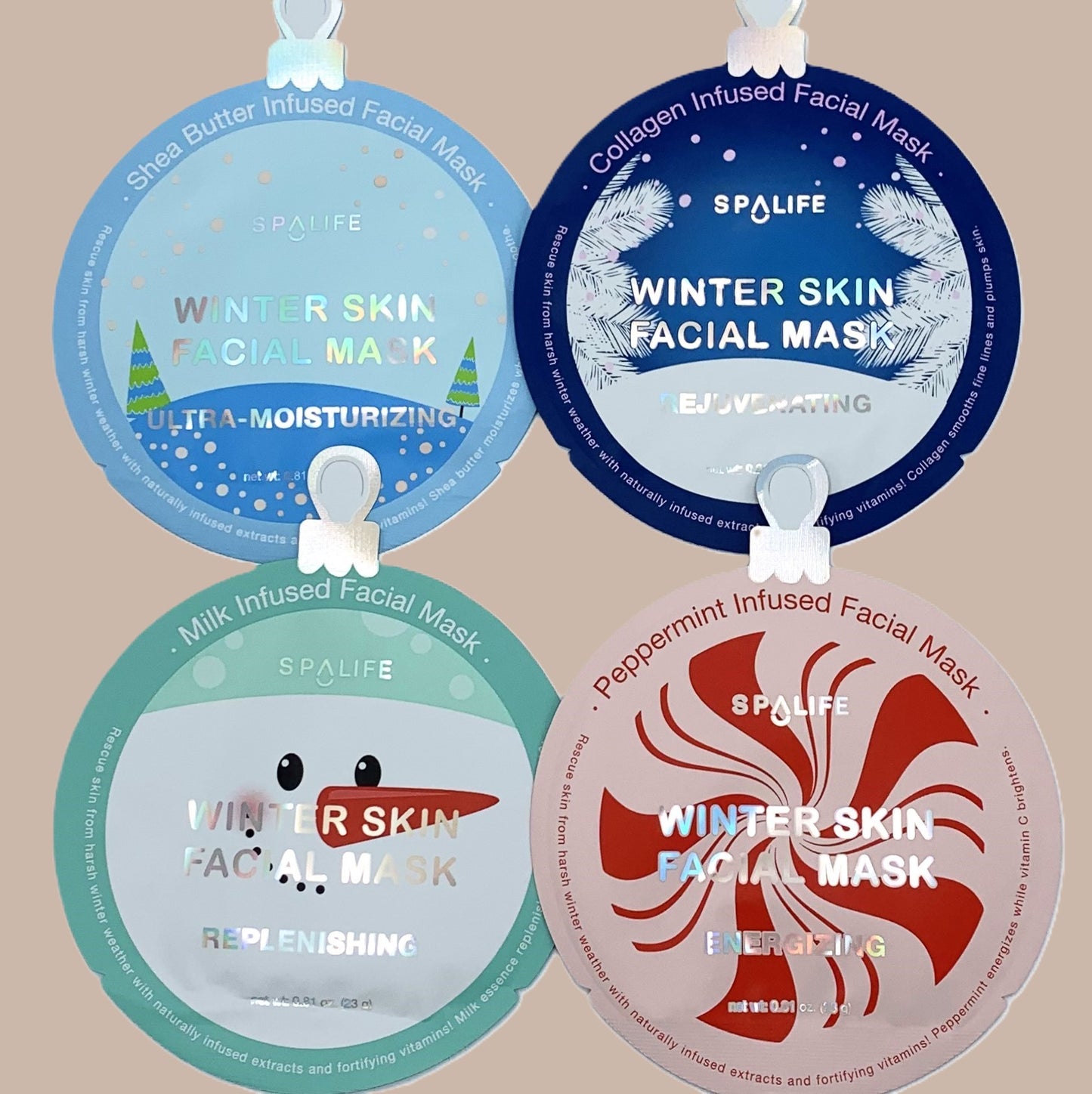 Tissuemasker - Winterskin - Pepermunt extract & Vitamine C