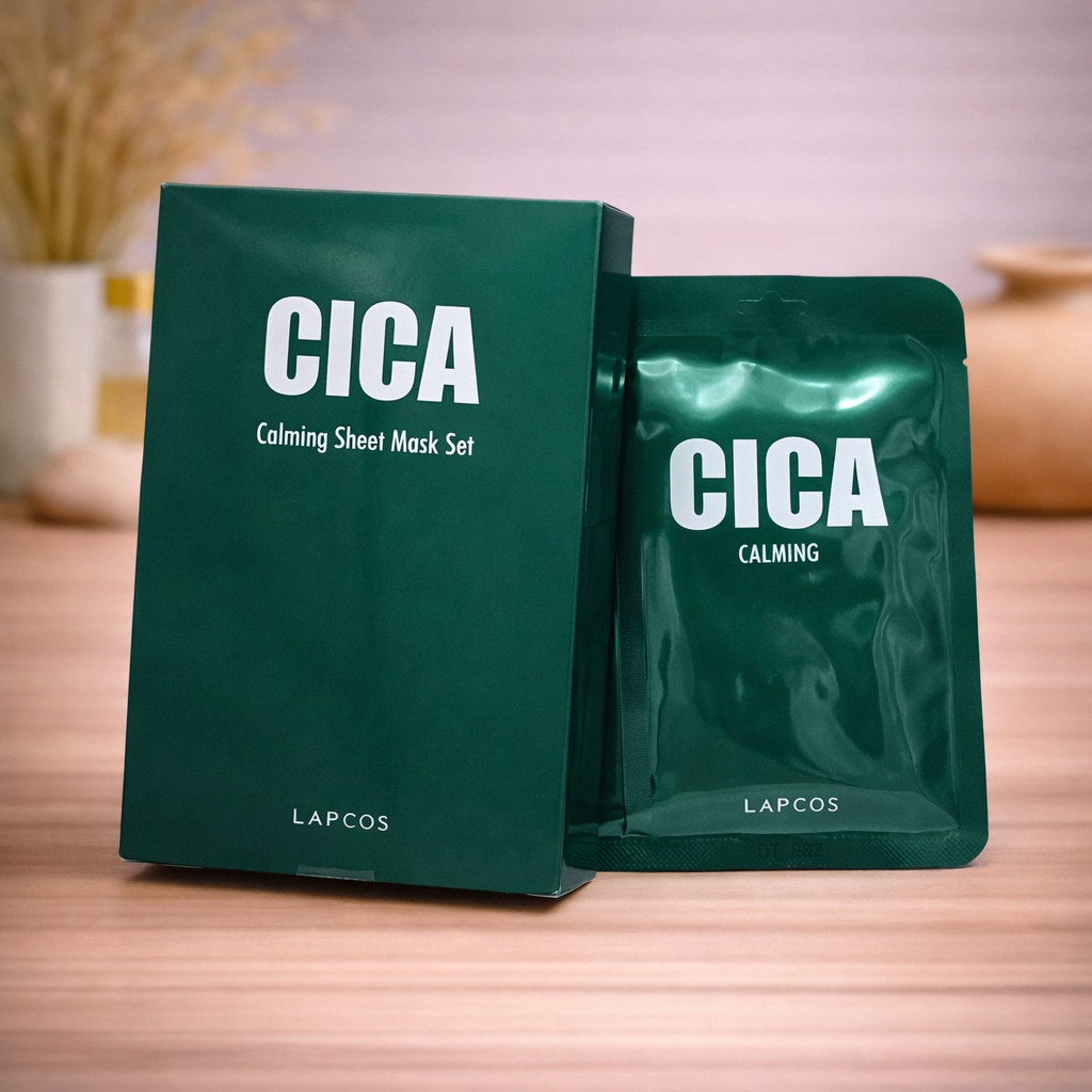 Sheet mask - Lapcos - Cica - 5 stuks