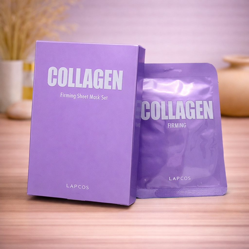 Sheet mask - Lapcos - Collageen - 5 stuks