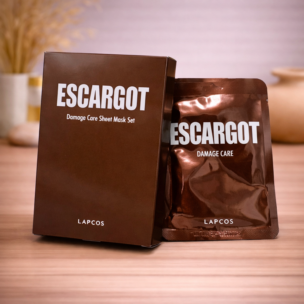 Sheet mask - Lapcos - Escargot - 5 stuks