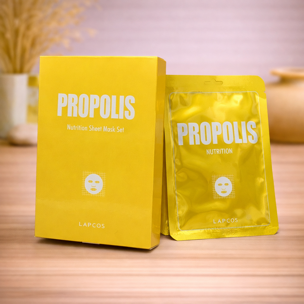 Sheet mask - Lapcos - Propolis - 5 stuks