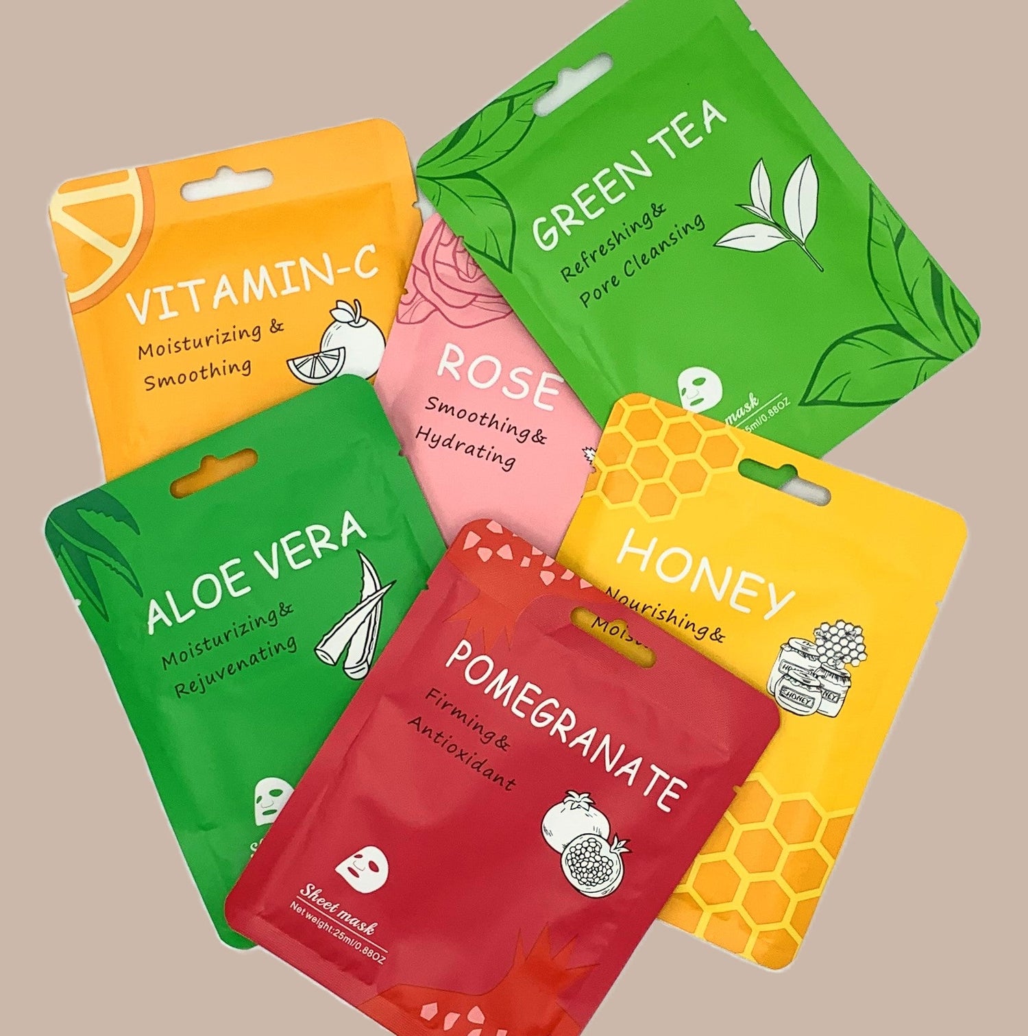 Tissuemaskers - (sheet masks)