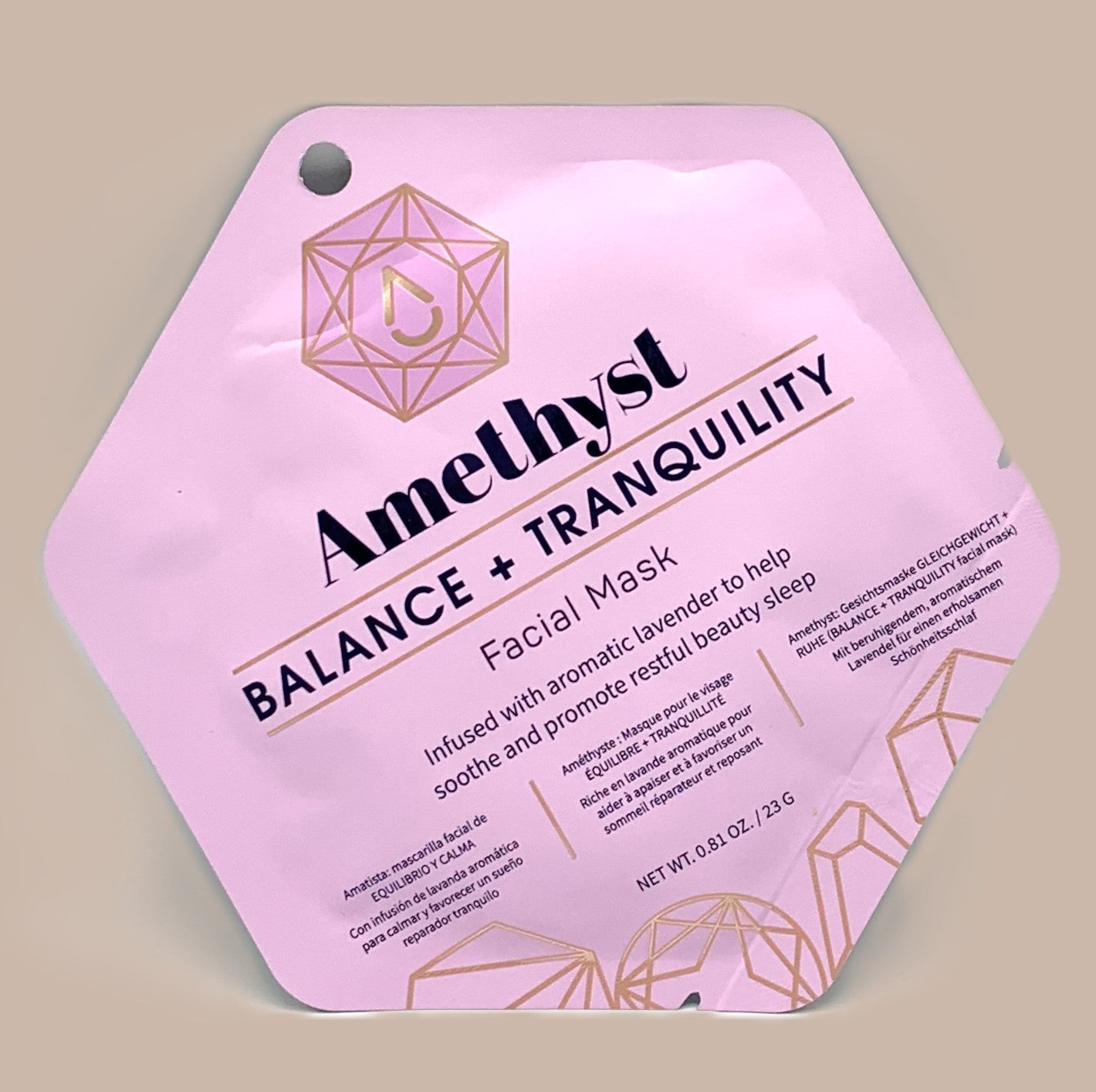 Tissuemasker - Amethyst - Lavendel