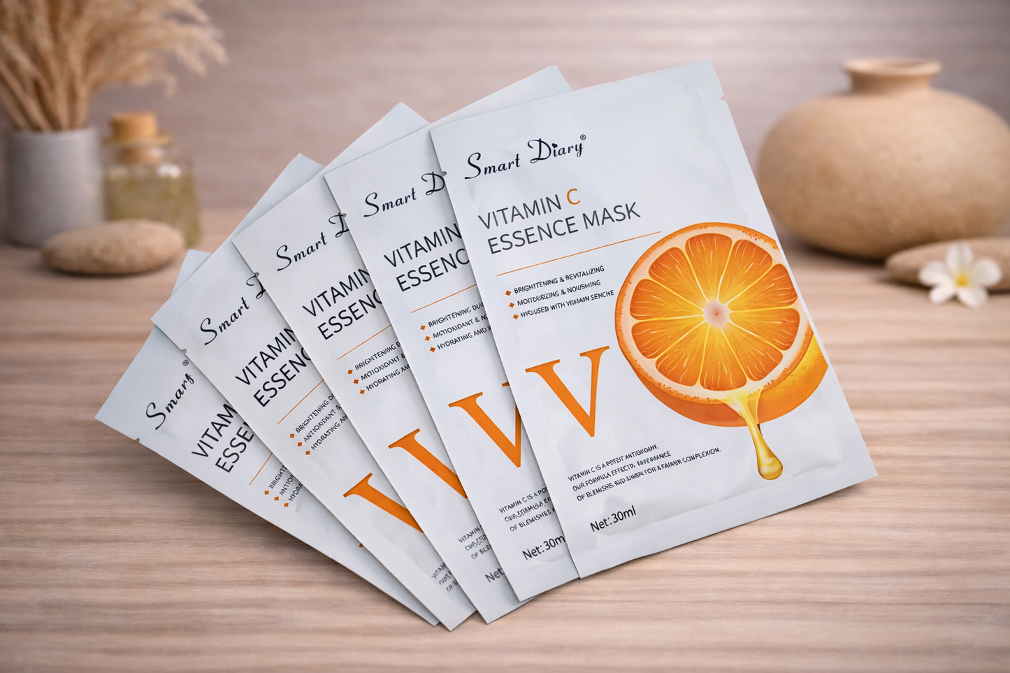 Tissuemasker - Vitamin C - 5 stuks