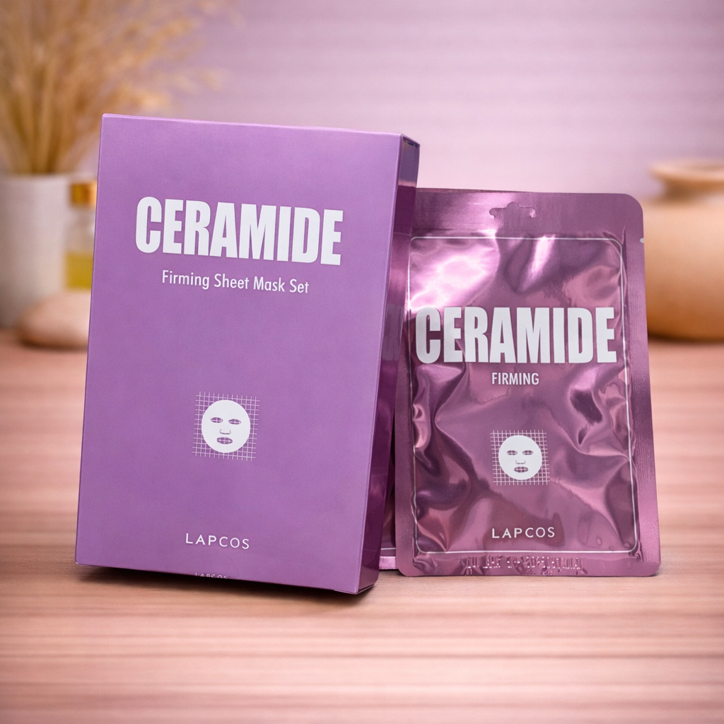 Sheet mask set - Lapcos - Ceramide - 5 stuks