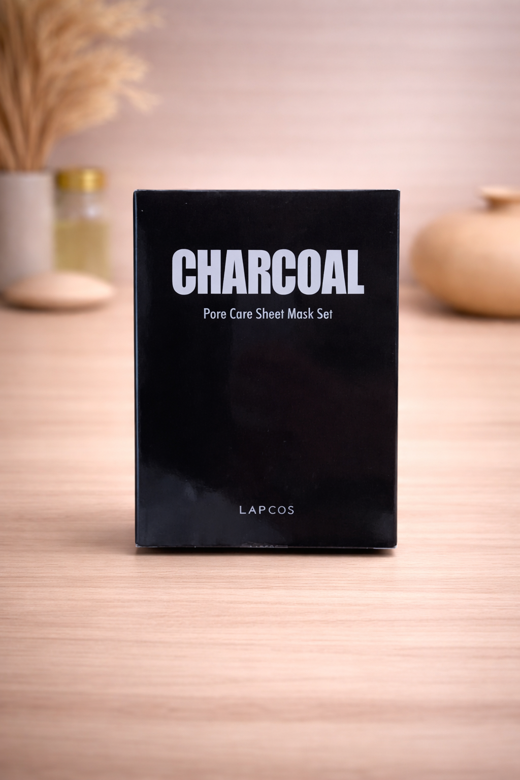 Sheet mask - Lapcos - Houtskool - 5 stuks