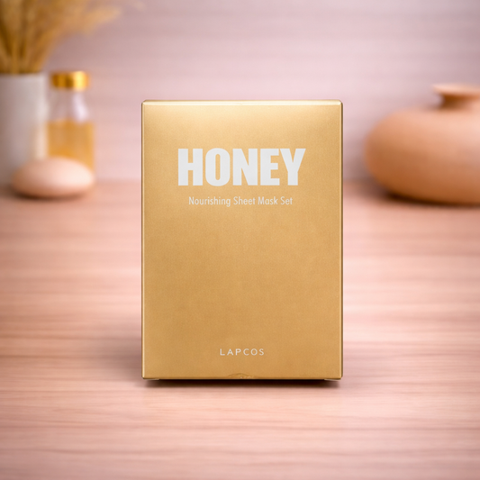 Sheet mask - Lapcos -Honing 5 stuks