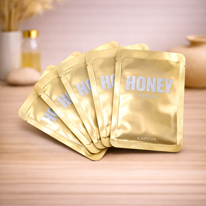Sheet mask - Lapcos -Honing 5 stuks