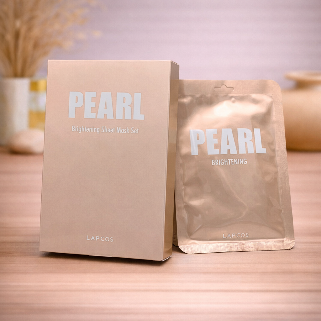 Sheet mask - Lapcos - Parel - 5 stuks