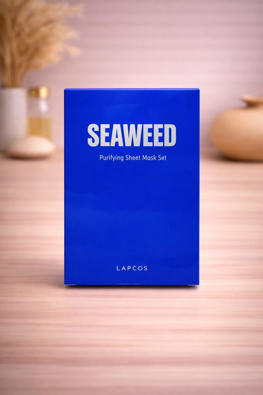 Sheet mask - Lapcos - Zeewier - 5 stuks