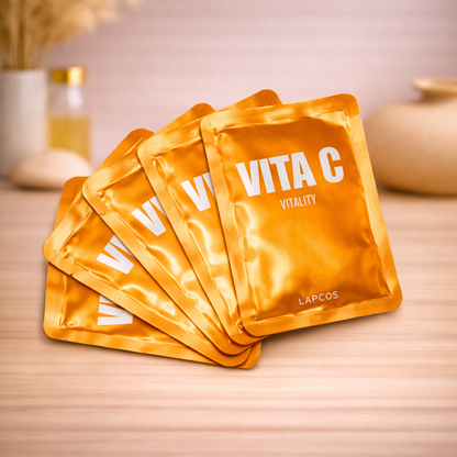 Sheet mask - Lapcos - Vitamine C - 5 stuks