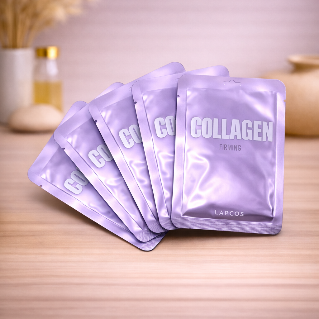 Sheet mask - Lapcos - Collageen - 5 stuks