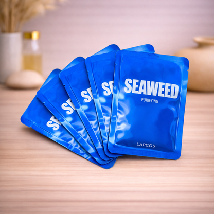 Sheet mask - Lapcos - Zeewier - 5 stuks