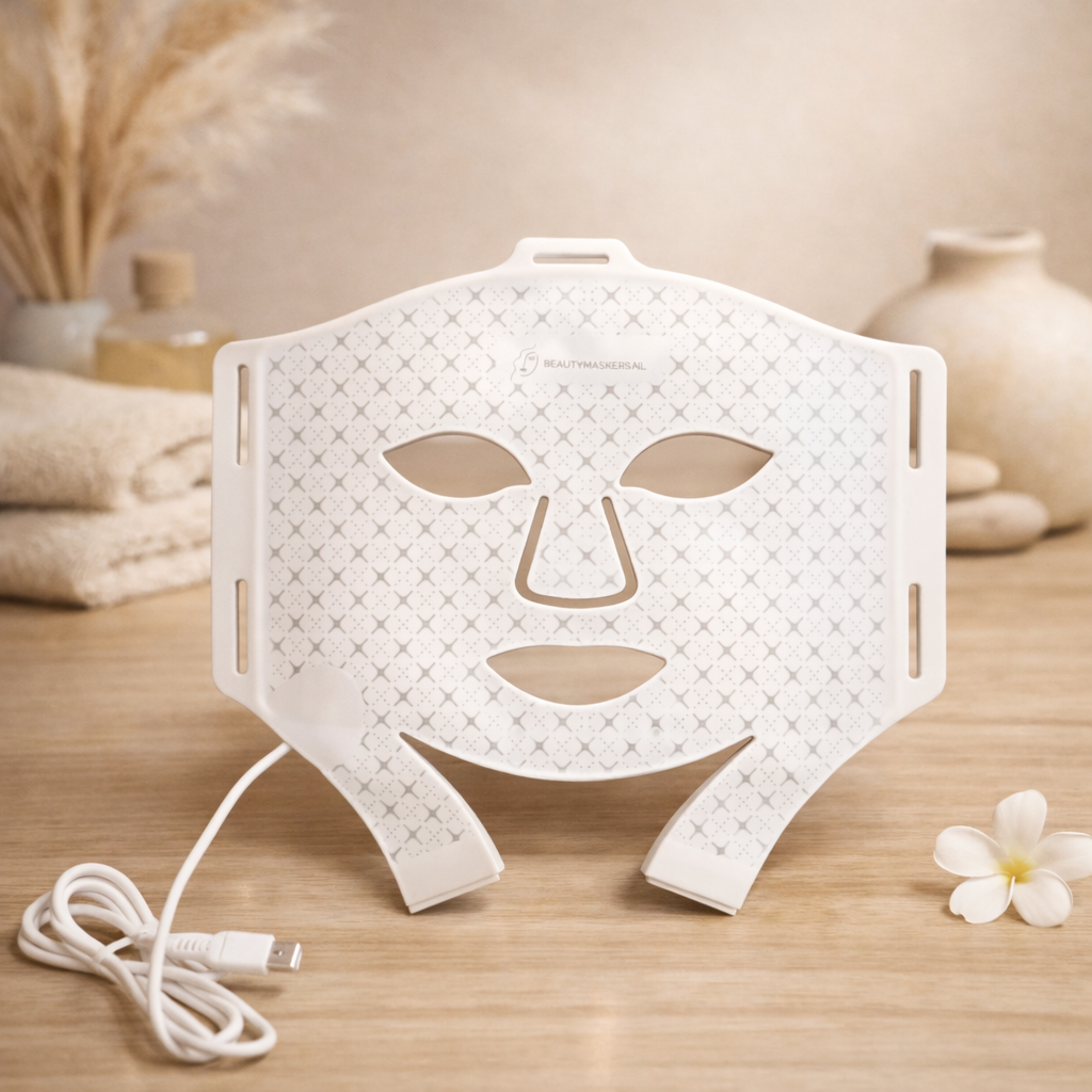 LED gezichtsmasker Luxe - met kinstuk