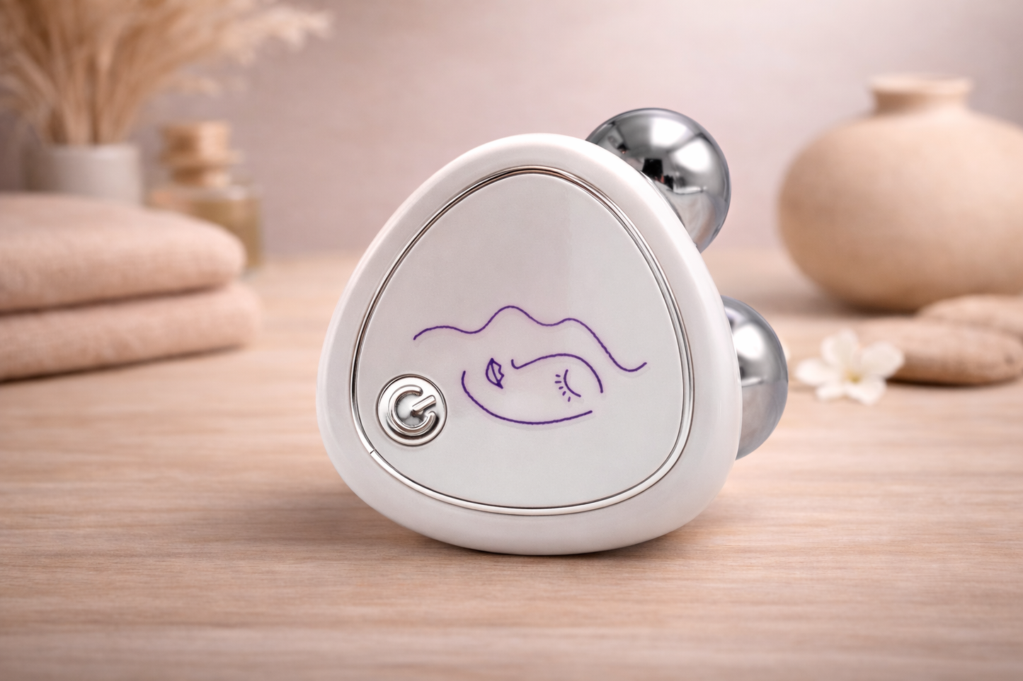 Microcurrent gezichtsmassage EMS functie